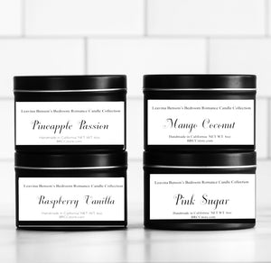 Summer collection 6 oz candles(pack of 4)